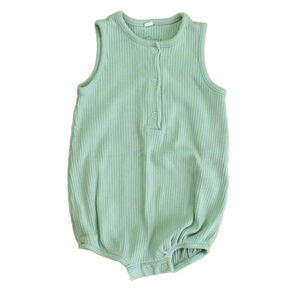 Mori Boys Green Romper size: 0-3 Months